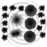 Bullet Holes CT80013 Lethal Threat Decal - rodehawg