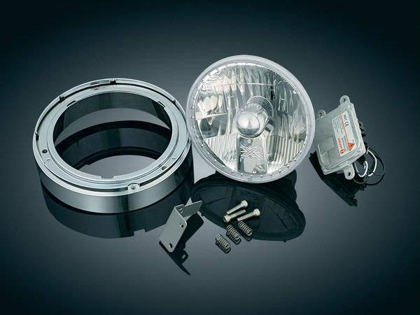 Kuryakyn Lighting Xe7R 7" H.I.D. Headlamp K2253