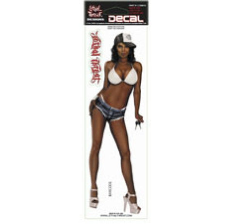 Urban Trucker Babe  LT00515 Lethal Threat Decal