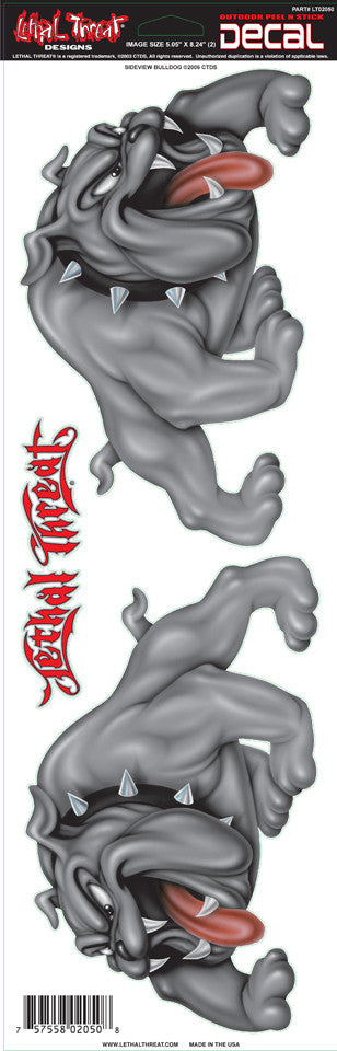 Bulldogs LT02050 Lethal Threat Decal - rodehawg