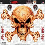 Melting Skull LT06029 Lethal Threat Decal