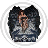 Iron Cross Lady LT06032 Lethal Threat Decal - rodehawg