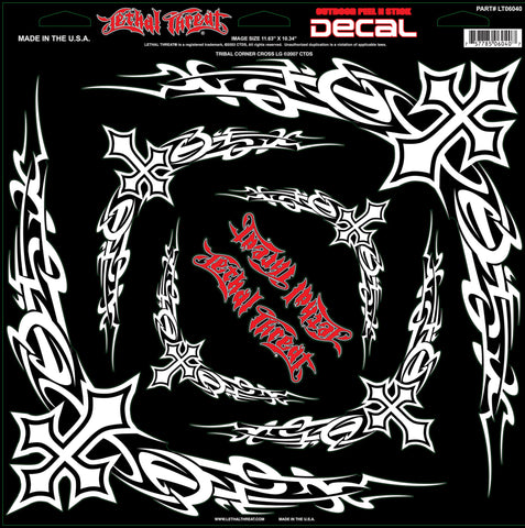 Tribal LT06040 Lethal Threat Decal