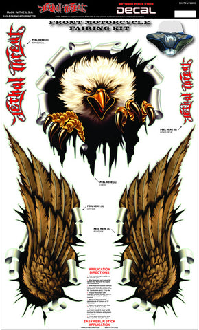 Eagle Fairing Kit  LT06664 Lethal Threat Decal - rodehawg