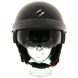 Scorpian EXO100 Half Face Helmet Black