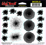 Bullet Holes CT80013 Lethal Threat Decal - rodehawg