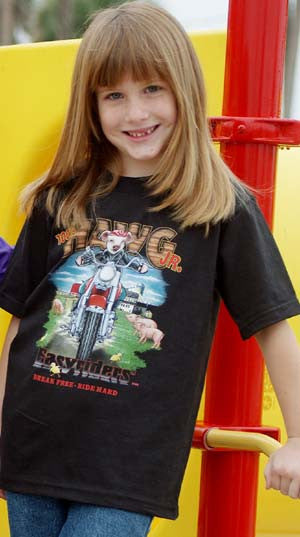 Kids Easyriders Hawg Black T Shirt