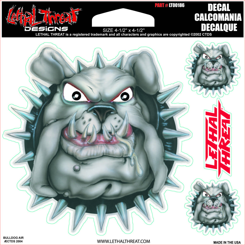 Bulldog Air LT00186 Lethal Threat Decal - rodehawg