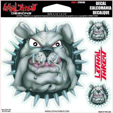 Bulldog Air LT00186 Lethal Threat Decal - rodehawg