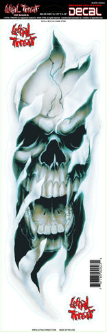 Skull Bite LT02023 Lethal Threat Decal