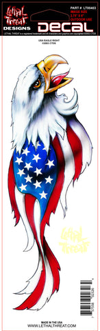 USA Eagle (right) LT02001 Lethal Threat Decal
