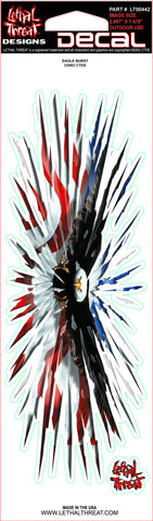 Eagle Burst  LT00442 Lethal Threat Decal - rodehawg