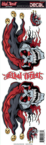 LT & RT JESTER LT02037 Lethal Threat Decal