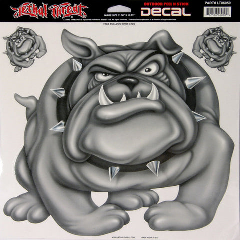 Bulldog  LT06050 Lethal Threat Decal - rodehawg
