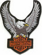 Harley Eagle Patch 7cm - rodehawg