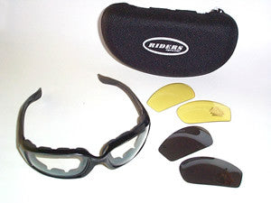 Eliminator Kit Bikers Glasses Wraparounds - rodehawg