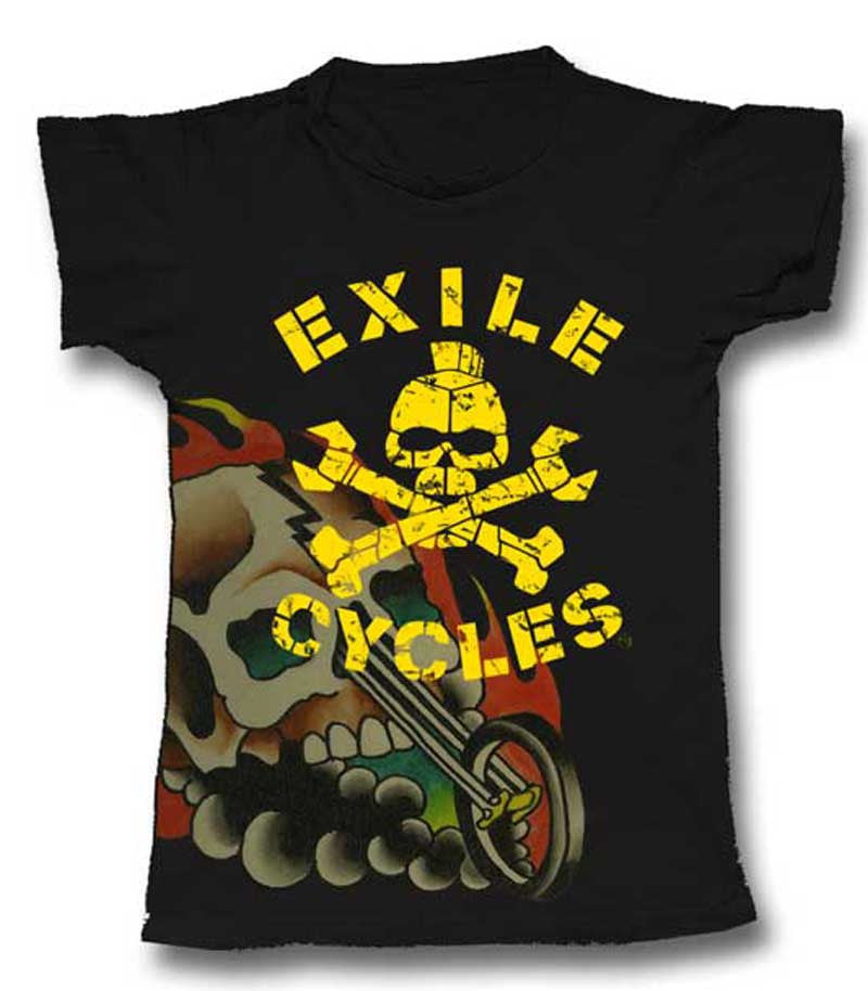 Exile Cycles - Ed Hardy T shirt - rodehawg