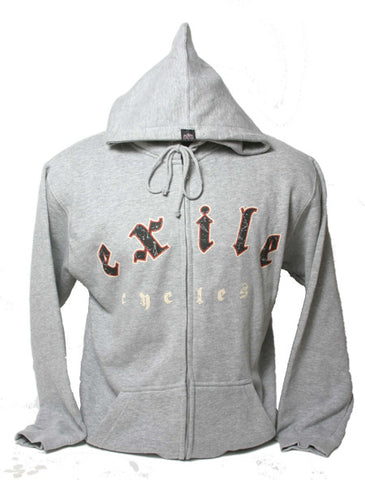 Exile Cycles - Exile on Grey Hoodie - rodehawg