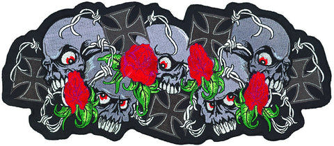 Skulls n Roses Lethal Threat Patch LT30045