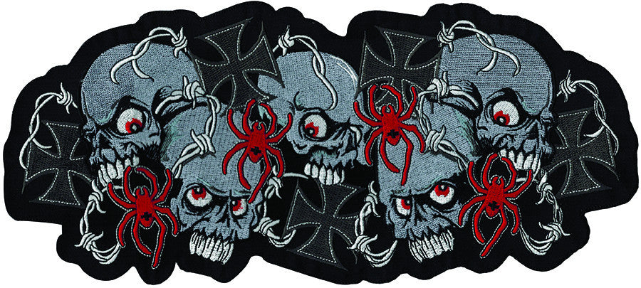 Skulls n Spiders Lethal Threat Patch LT30046