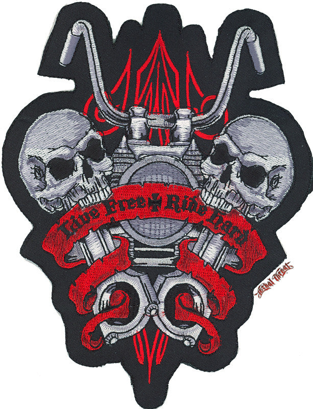 Ride Free  LT30071 Lethal Threat Patch