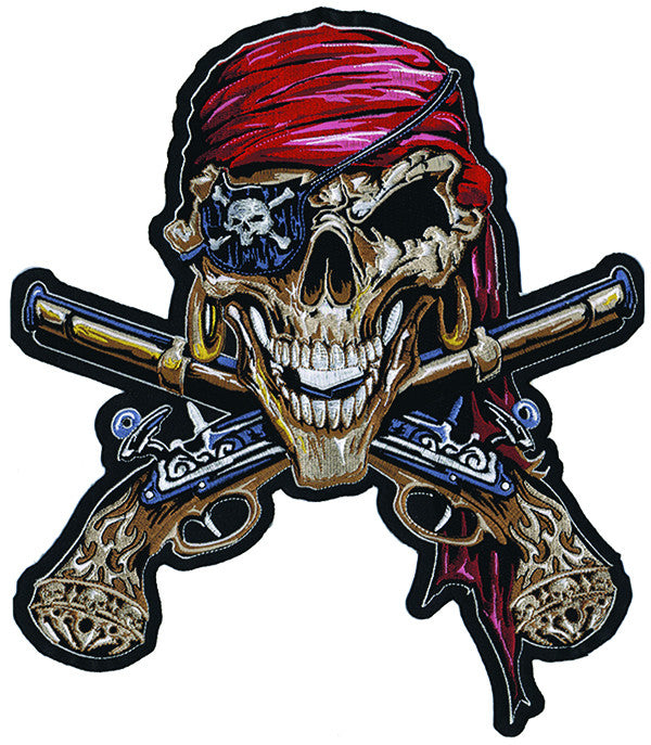 Pirate Skull   LT30086 Lethal Threat Patch