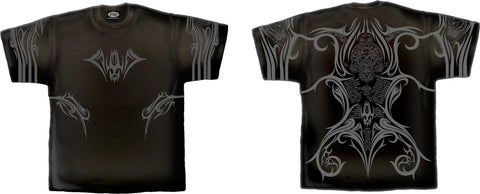 Prophecy Short Sleeve T Shirt with Back Print by Spiral Design