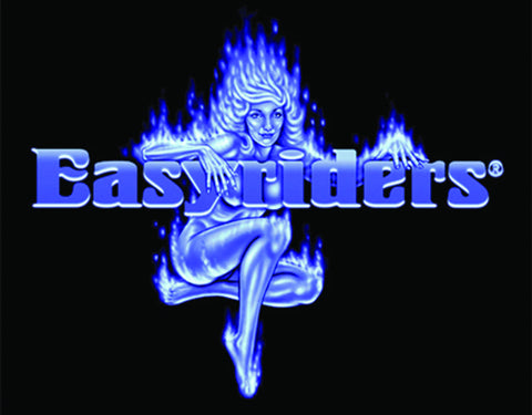 Easyriders Blue Flame Woman T-shirt - rodehawg