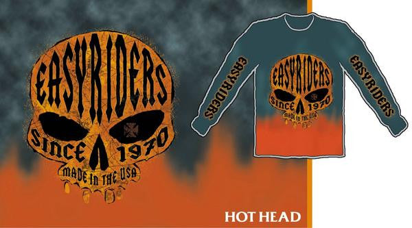 Easyriders Hot Head Long Sleeve T-shirt - rodehawg