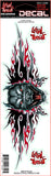 Pit Bull Attack LT00406  Lethal Threat Decal