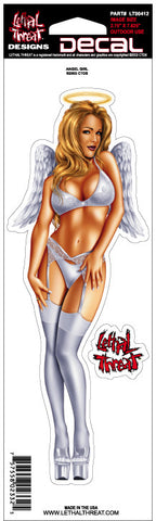 Angel Babe LT02038 Lethal Threat Decal - rodehawg