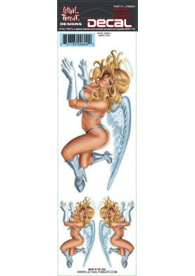 Angel Babe LT00609 Lethal Threat Decal - rodehawg