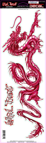 Red Dragon LT02008 Lethal Threat Decal