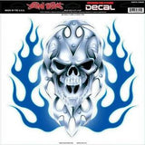 Bio Skull Flame LT06025 Lethal Threat Decal - rodehawg