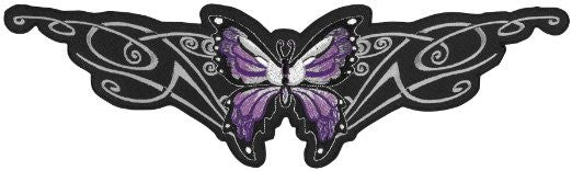 Purple Tribal Butterfly  LT30027