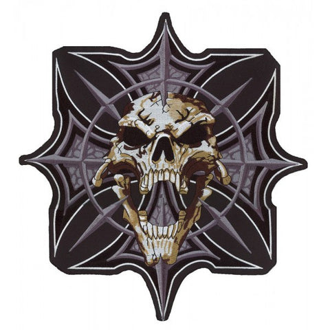 Gothic Skull  LT30055 Lethal Threat Patch - rodehawg