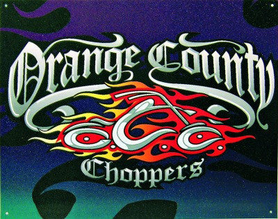 Orange County Choppers Tin Sign