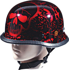 German Helmet Red Bone Novelty - rodehawg