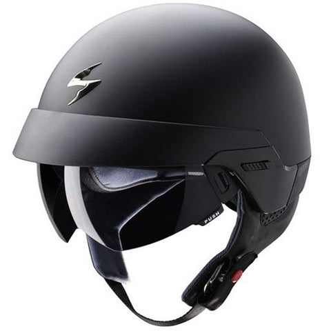 Scorpian EXO100 Half Face Helmet Black