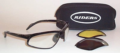 Slider 3 Lens Kit Bikers Glasses Wraparounds Riders Eyewear.